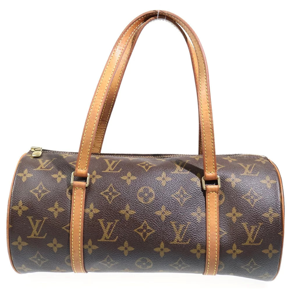 Louis Vuitton Brown Handbag Monogram Leather Papillon - Picture 2 of 6
